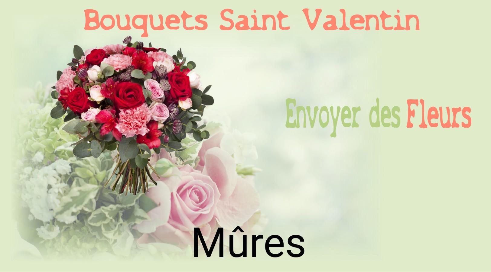 Roses de Saint-Valentin livrées à Mûres